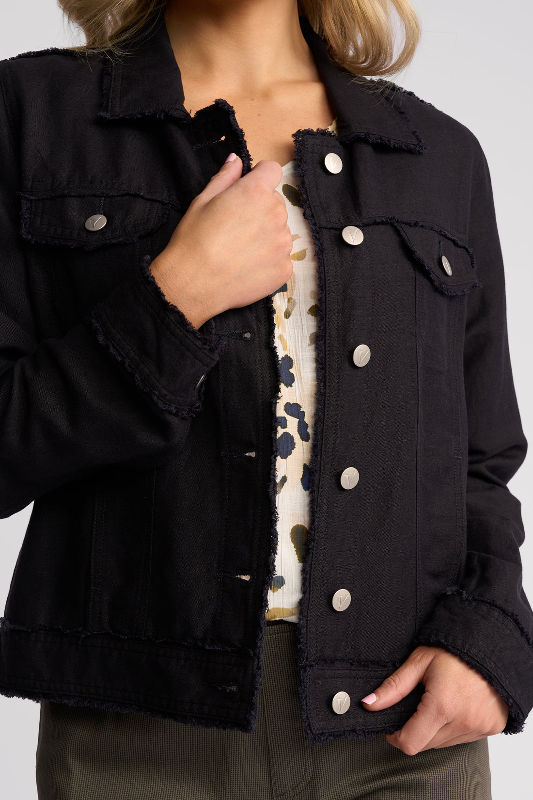 Aura Jacket Navy - Vassalli