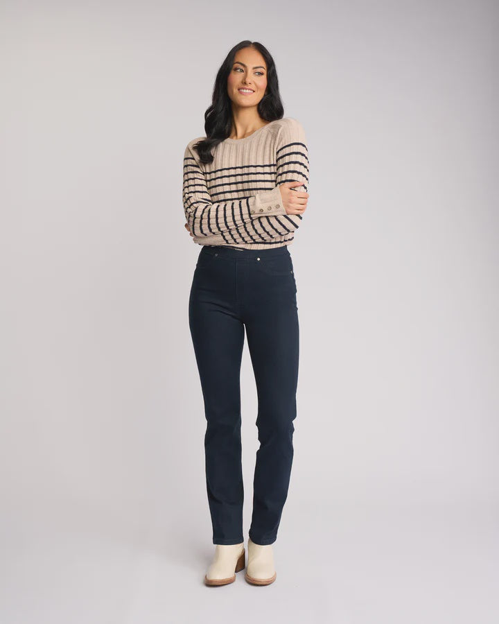Bay Pull On Indigo Denim - Vassalli