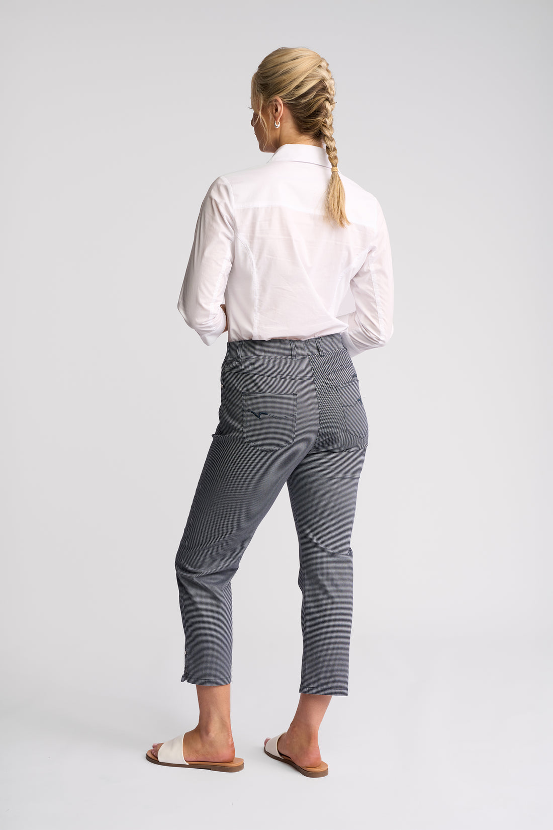 London Pull On Pant Midnight - Vassalli
