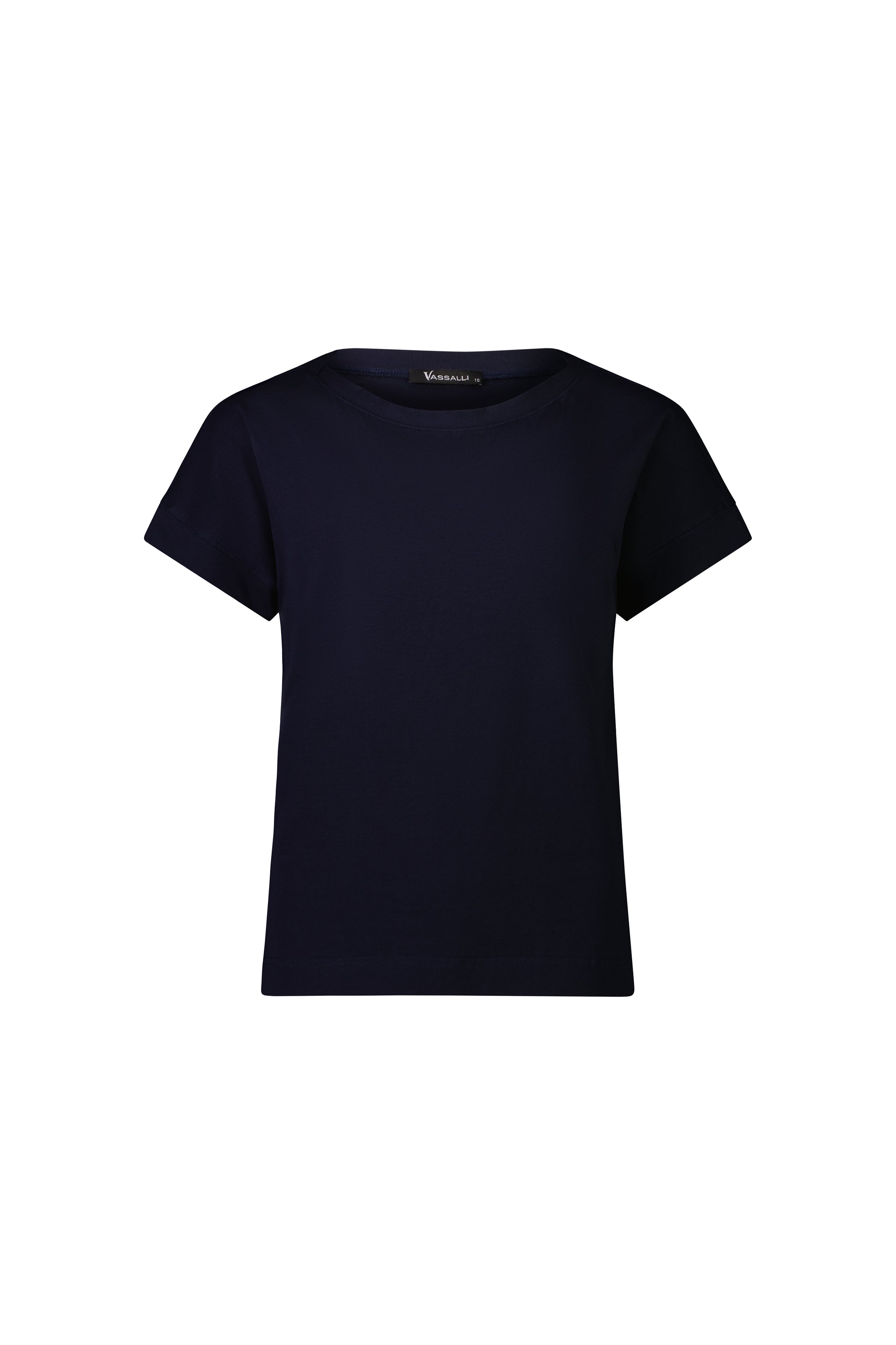 4363 Drop Sleeve Top with Stepped Hem