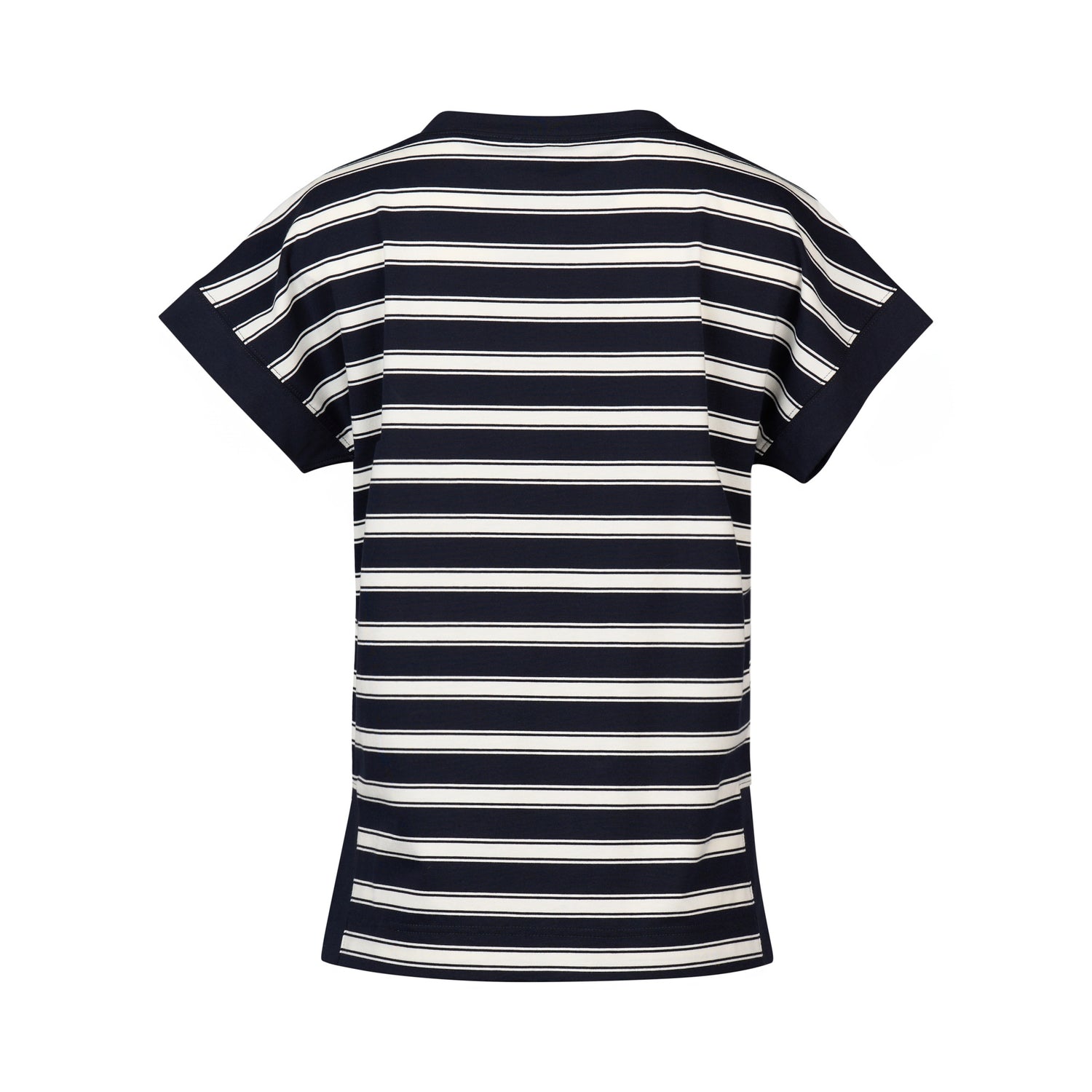 4363 Drop Sleeve Top with Stepped Hem