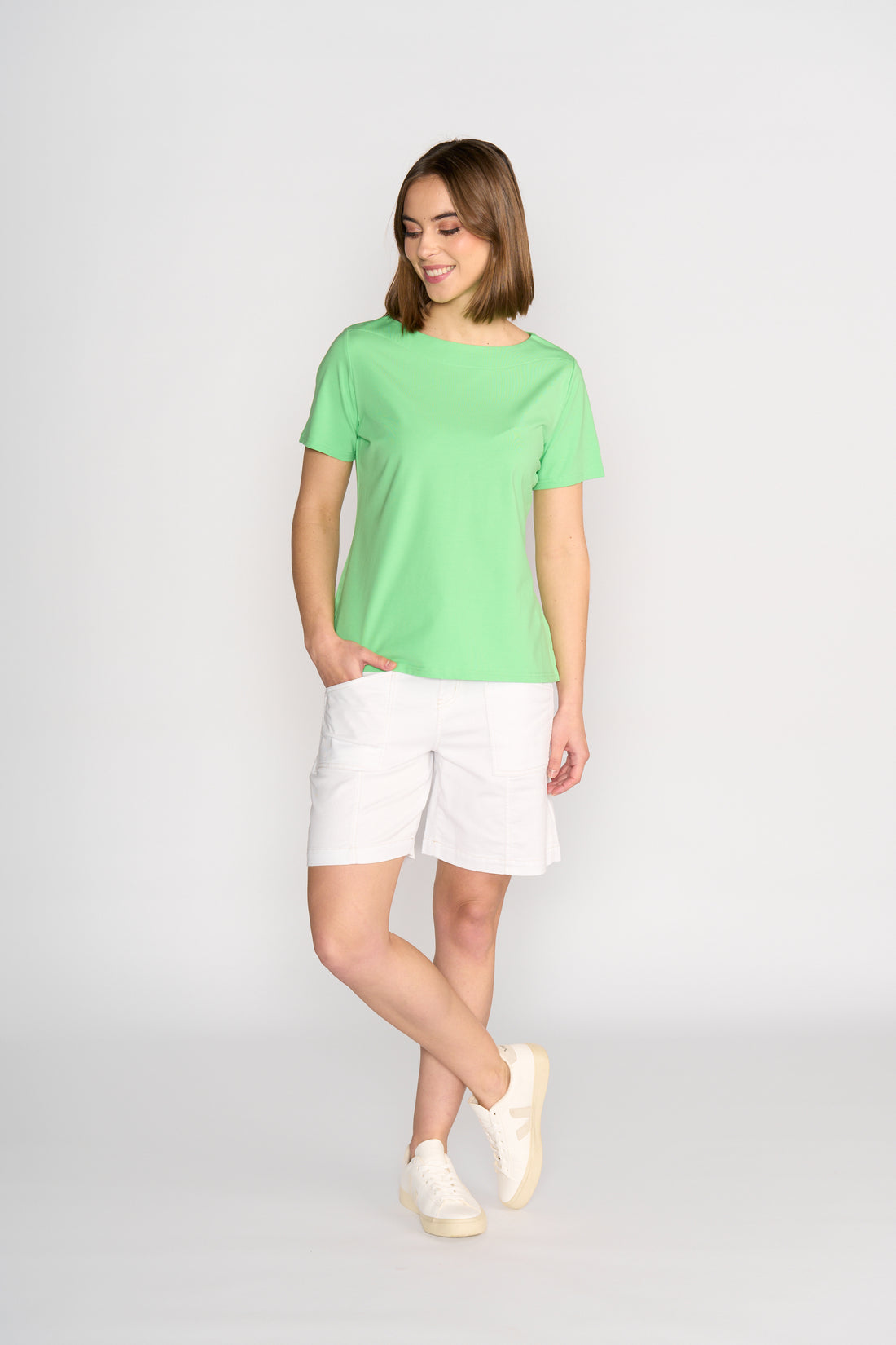 4489 Boat Neck Top