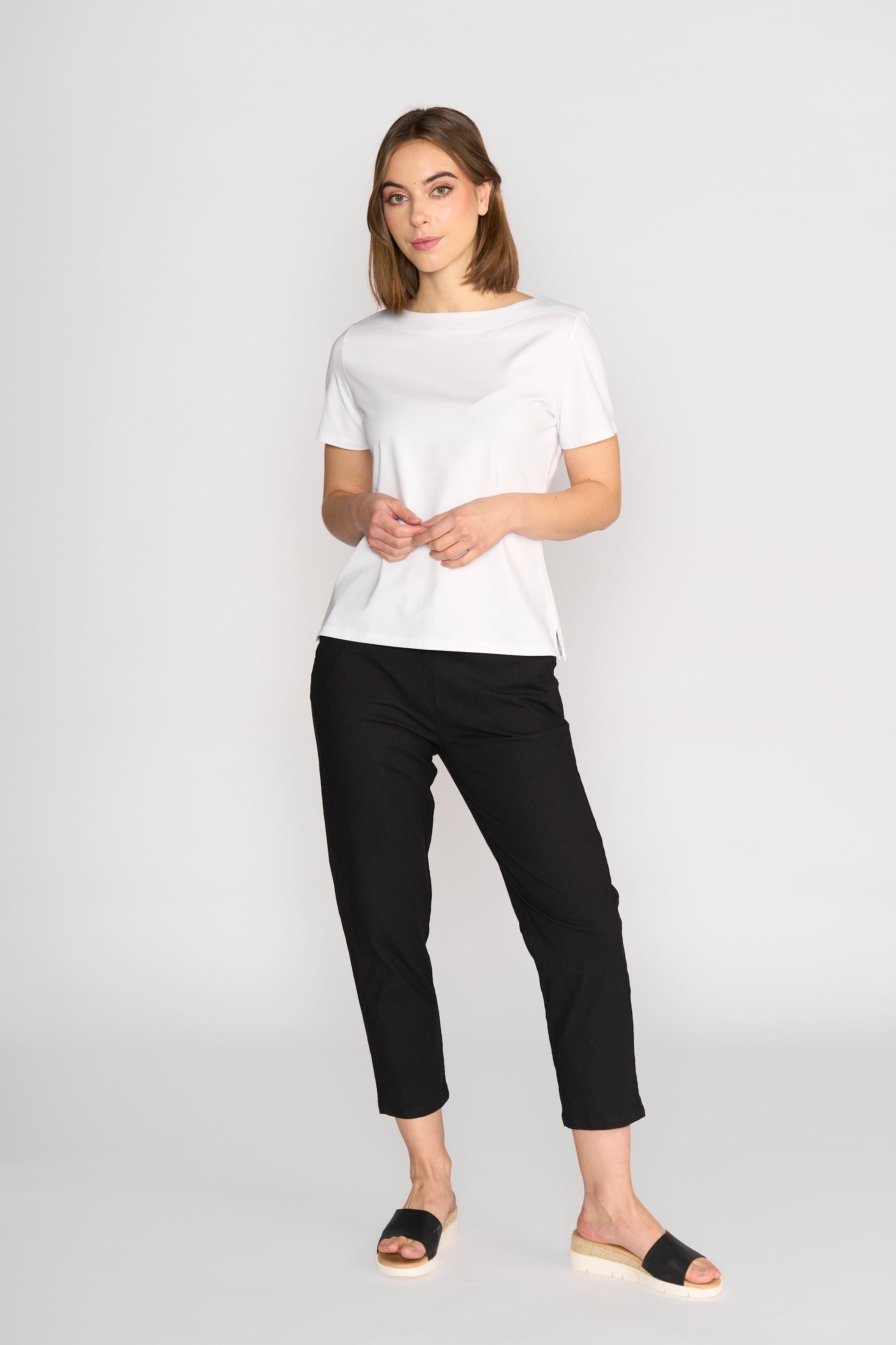 4489 Boat Neck Top