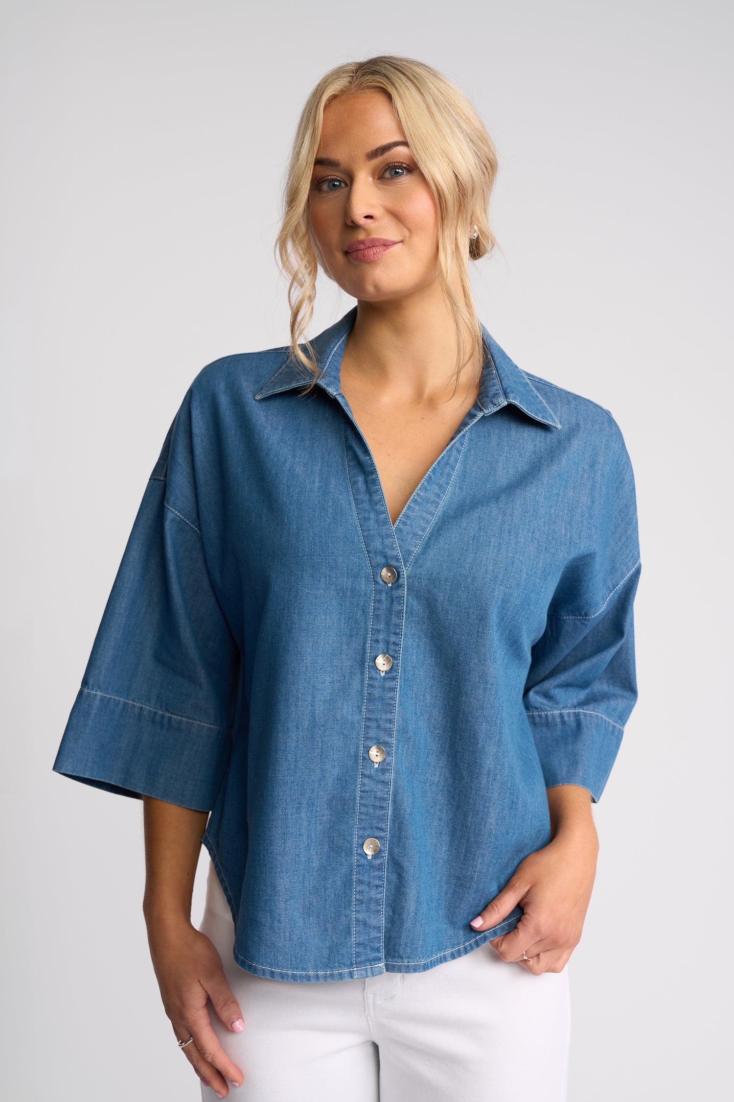 Atlas Shirt Surf Blue - Vassalli