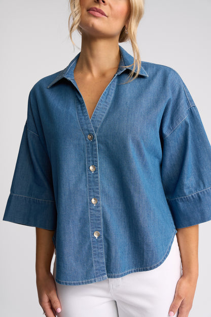 Atlas Shirt Surf Blue - Vassalli