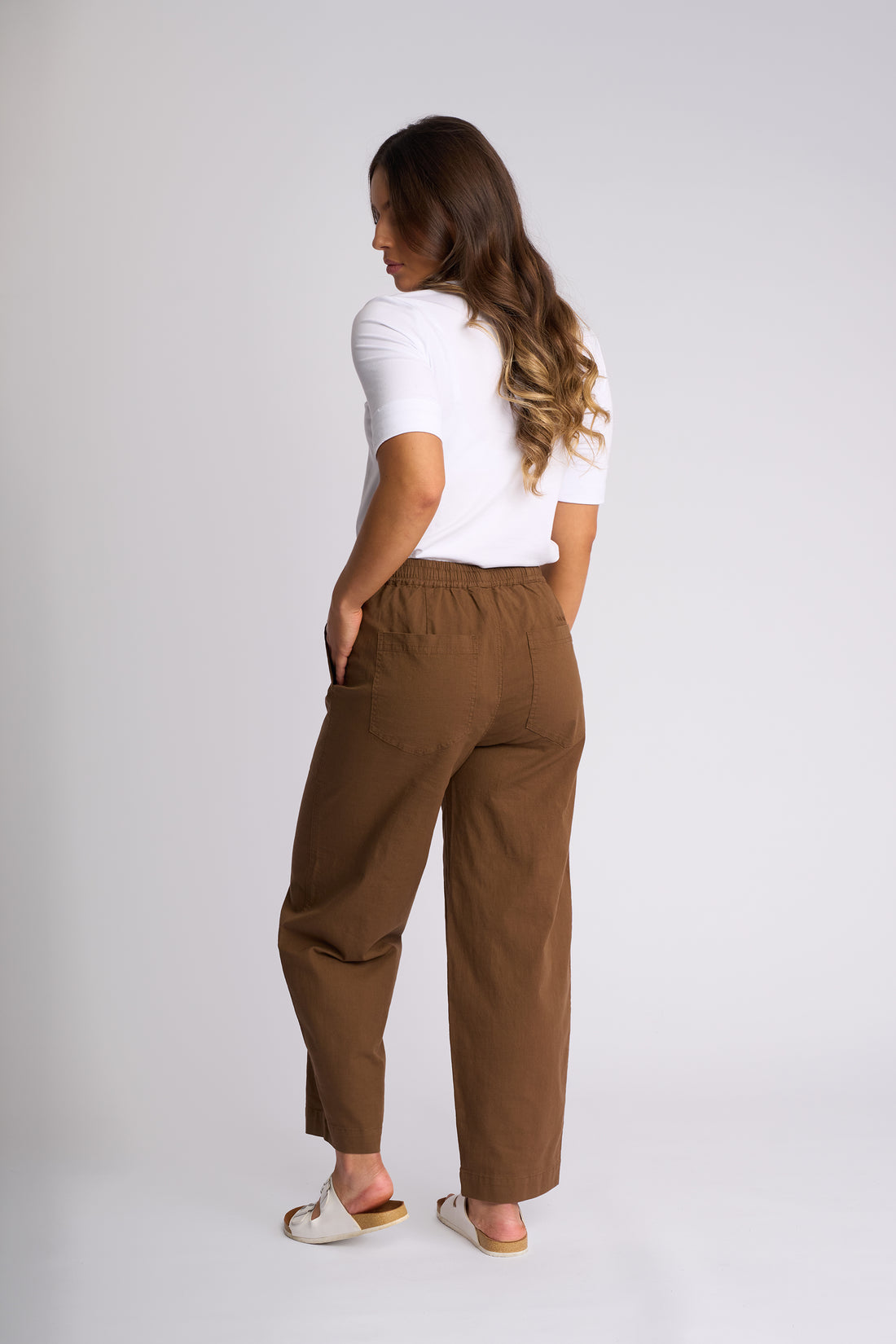 Dione Pant Pecan - Vassalli