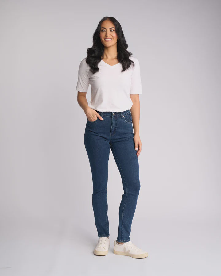 Reign Jean Brushed Indigo - Vassalli