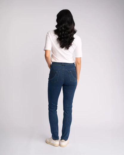 Reign Jean Brushed Indigo - Vassalli