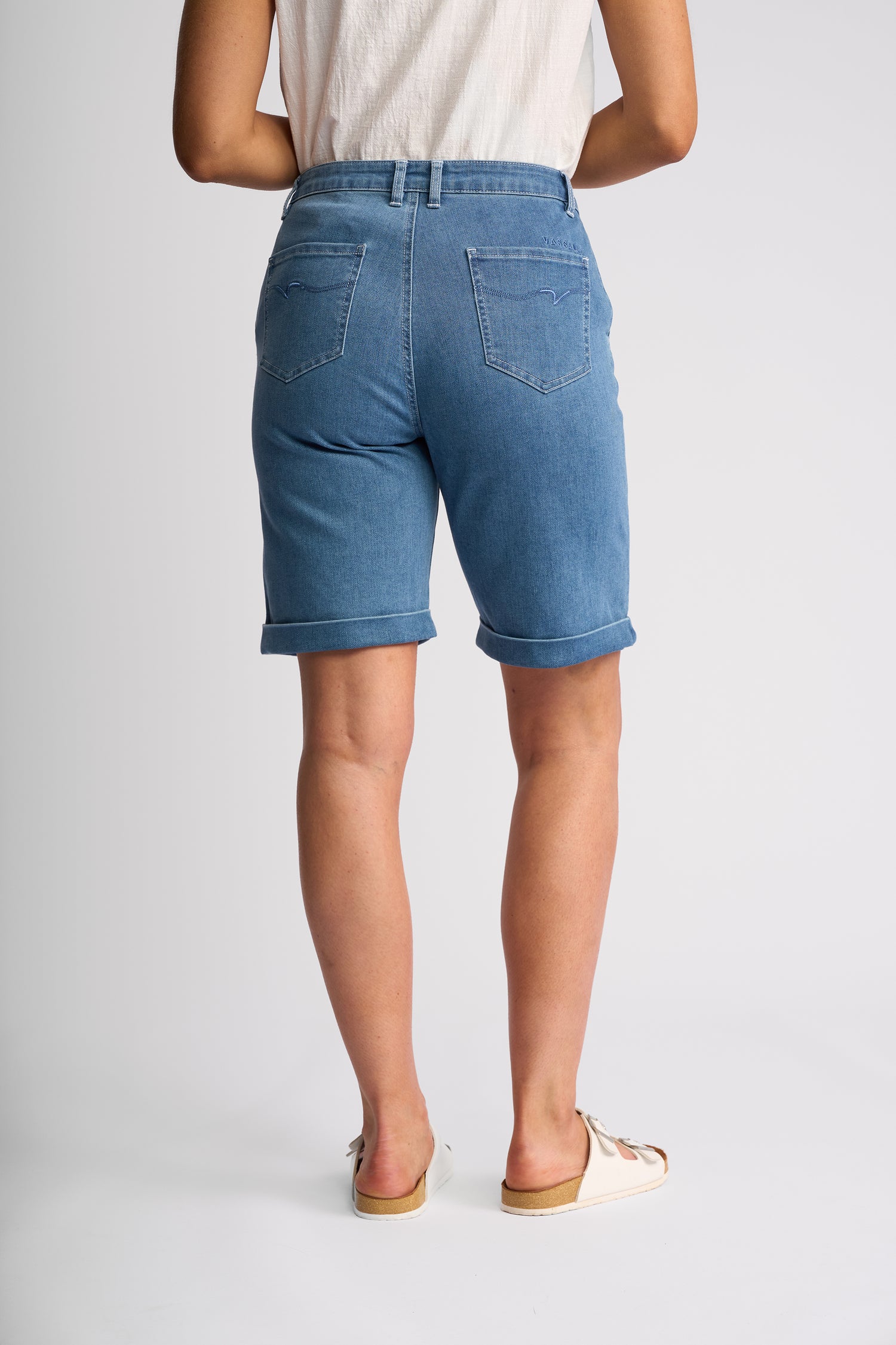 Havana Short  Blue Hue Denim - Vassalli