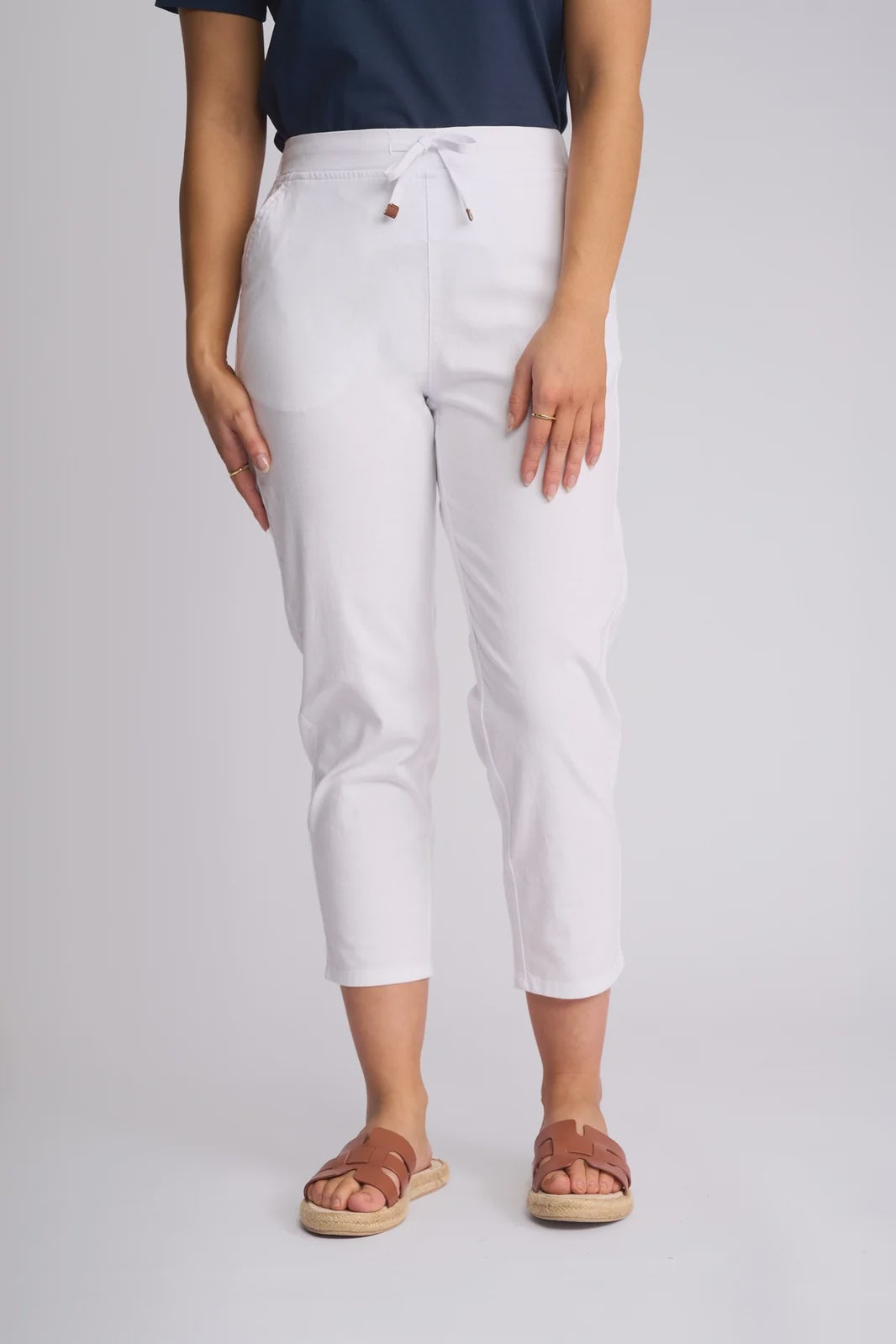 Denver 7/8 Pant White - Vassalli