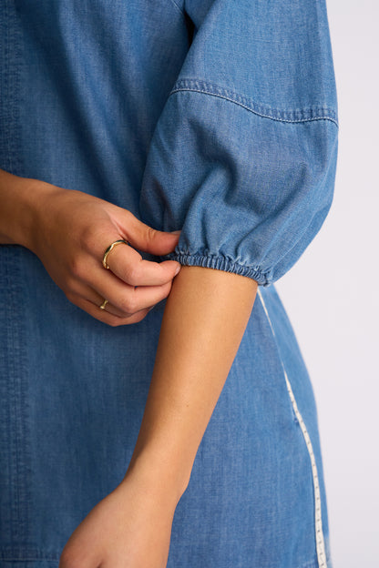 Nevada Dress Surf Blue - Vassalli