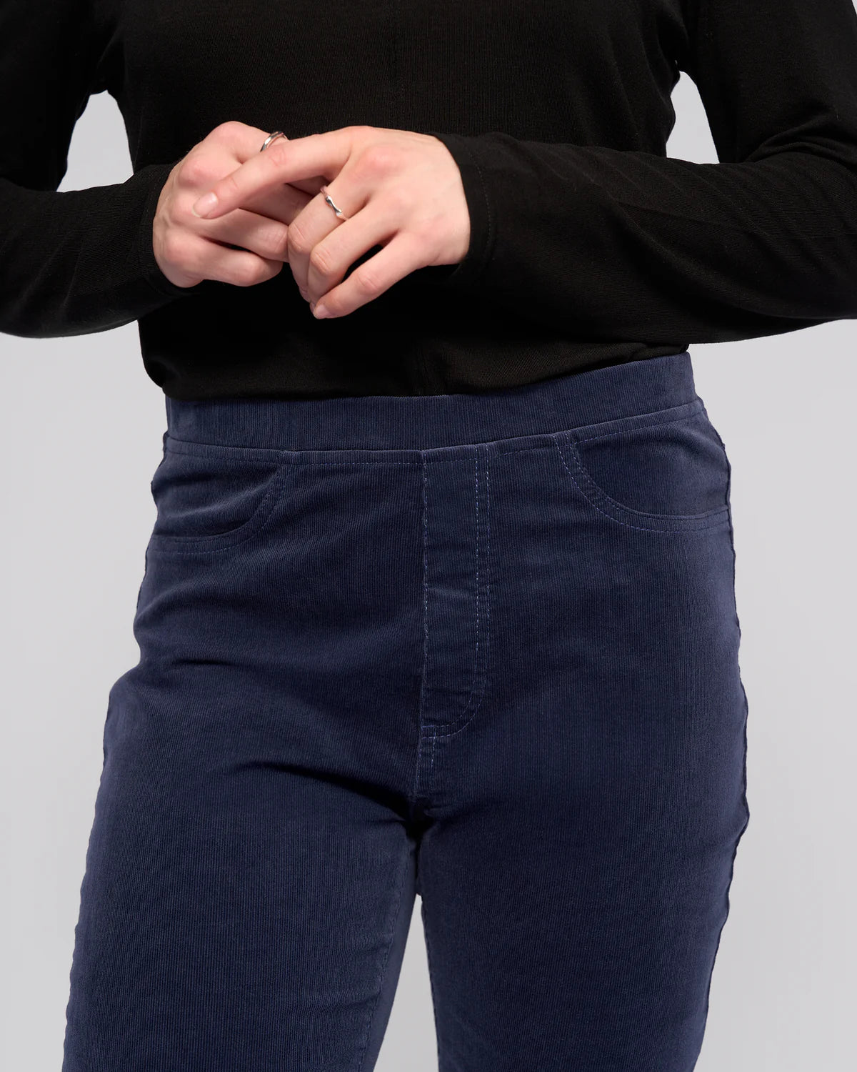 Bay Cord Pull On Pant Slim Leg 234M