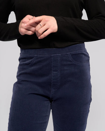 Bay Cord Pull On Pant Slim Leg 234M