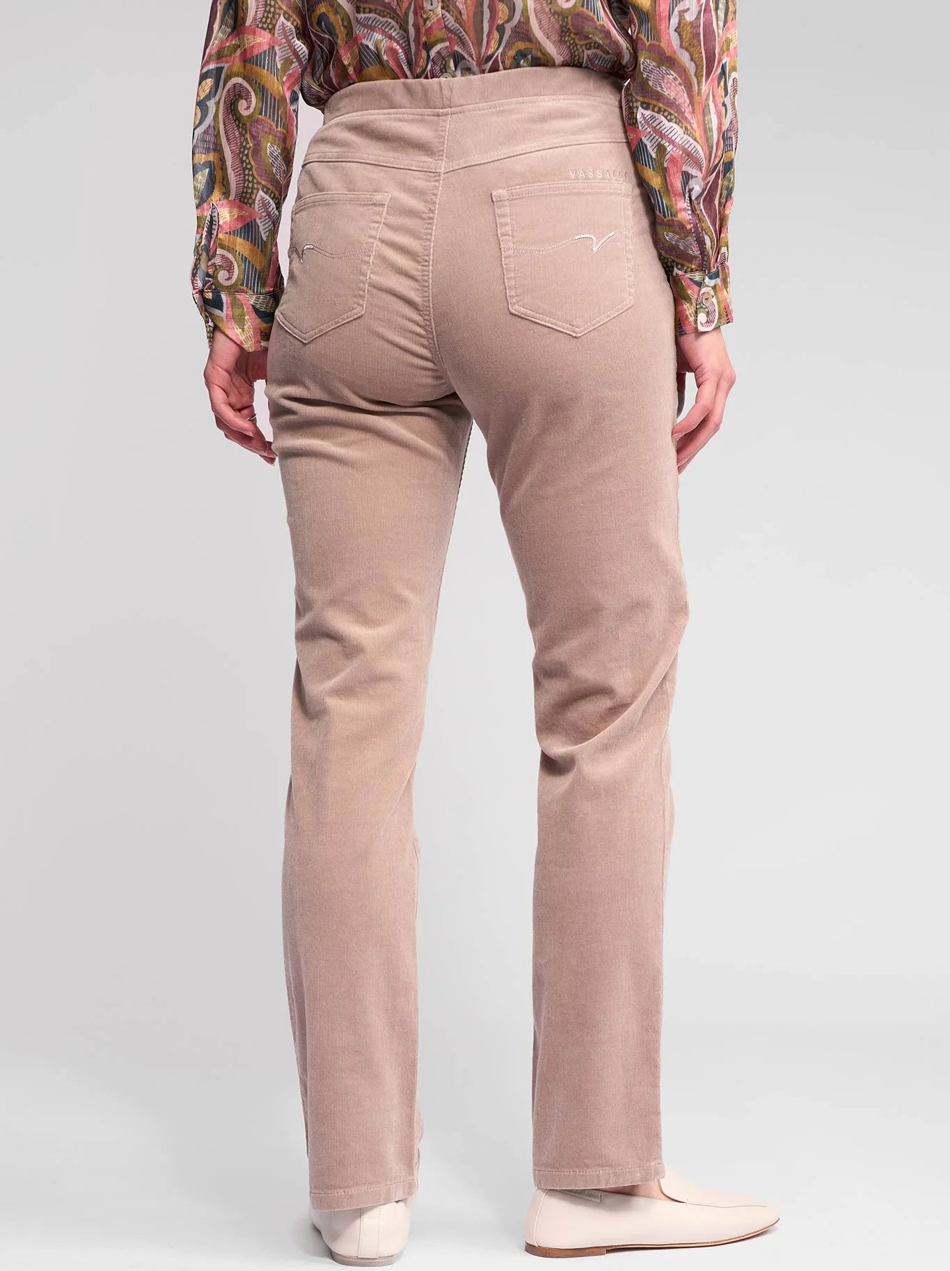 Bay Cord Pull On Pant Slim Leg 234M