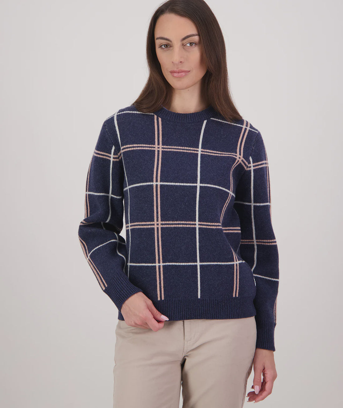 Yasmin Check Knit - Swanndri