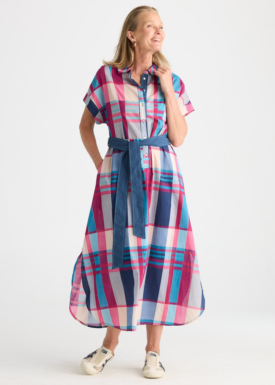 Checked Dress Eclipse - Zaket &amp; Plover