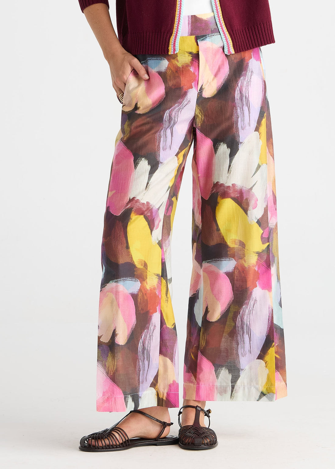Wide Leg Pant Sunset - Zaket &amp; Plover